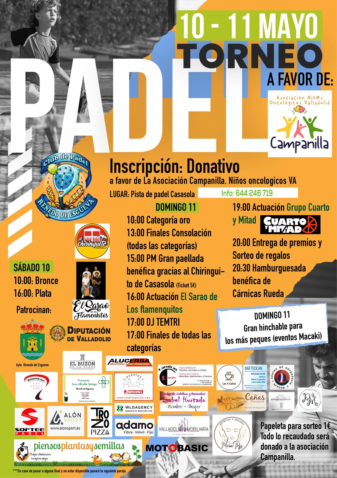 II Torneo Benéfico Padel Campanilla